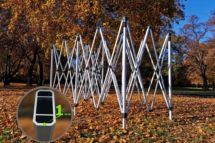 cort petrecere 8 x 12 m