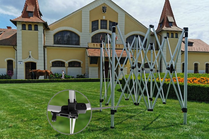 cort de petrecere in gradina