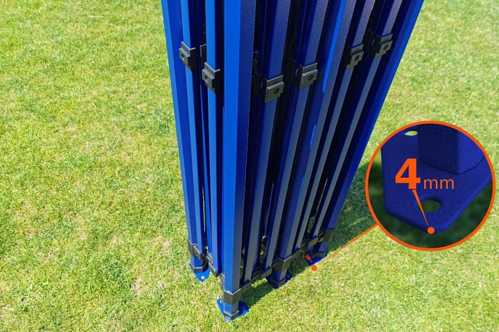 închizând foișorul