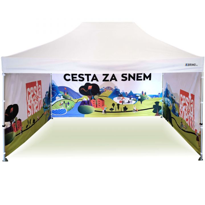 Cort de petrecere rezistent la apă cu protecție UV