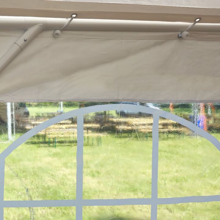 Cort alb de petrecere expozitie